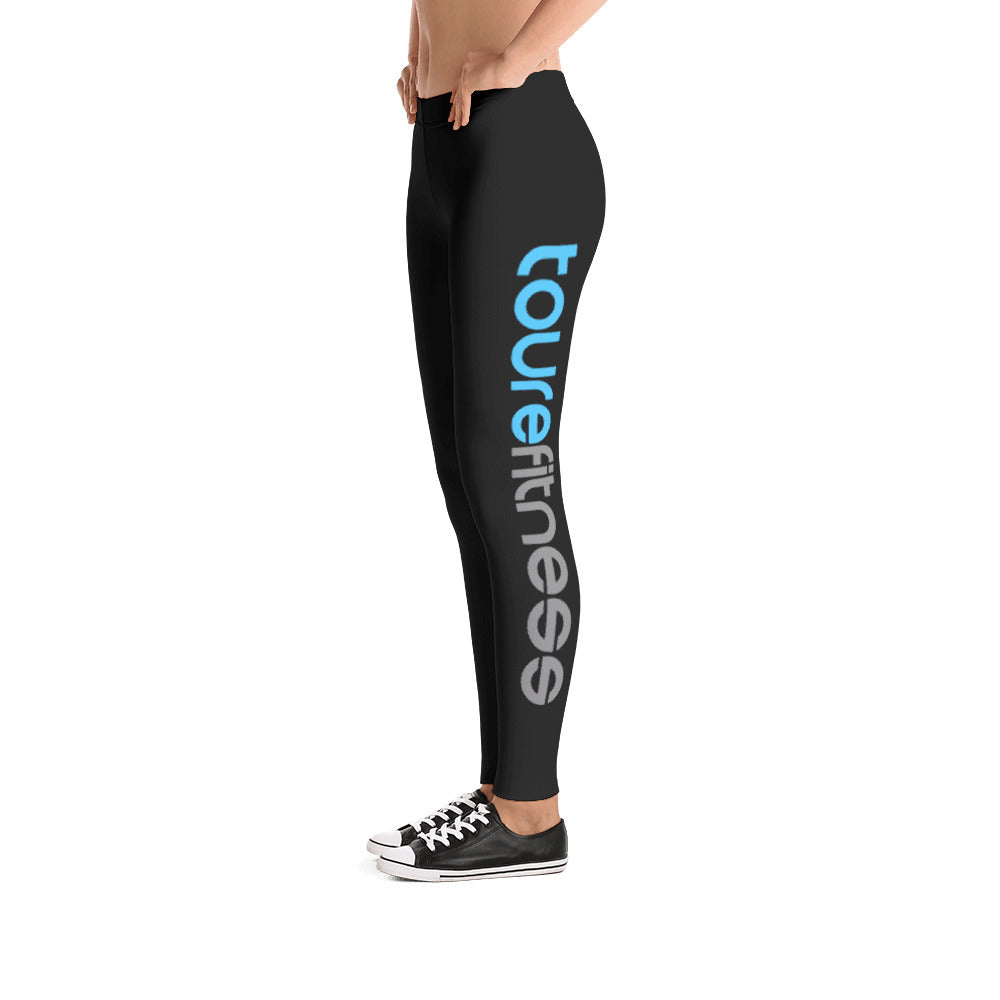 Toure Fitness Side-Print Leggings - ToureFitness